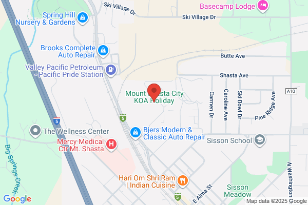 Mount Shasta City KOA Holiday