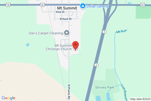 Mt Summit Christian Church, Church