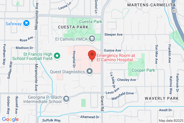 Emergency Room at El Camino Hospital Mountain View