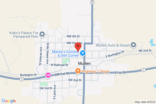 Arnold Funeral Home, Mullen
