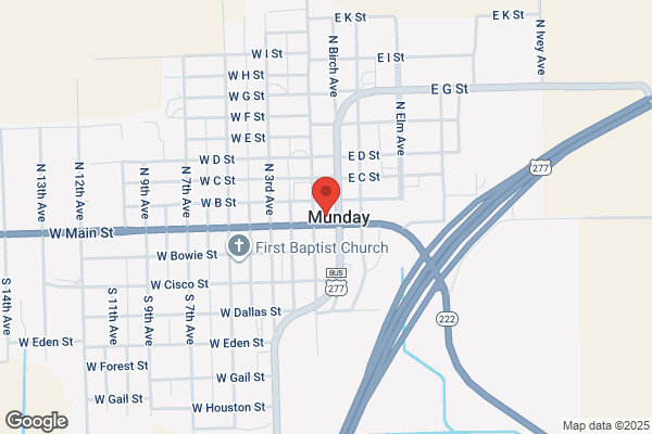 Munday City of, City Admin