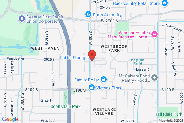 Public Storage, Storage Locations, West Valley City