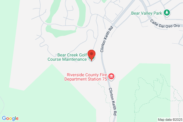 Bear Creek Golf Course Maintenance