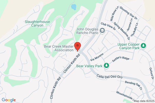 Bear Creek Master Association