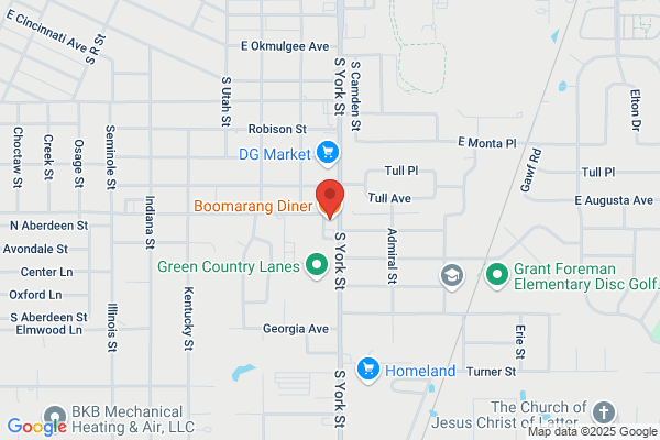 Boom-A-Rang Eastside Diner