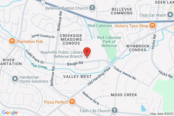 Library-Public Library of Nashville and Davidson County, Branches, Bellevue