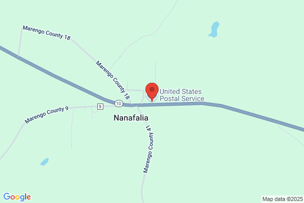 United States Government Offices, Post Office, Nanafalia