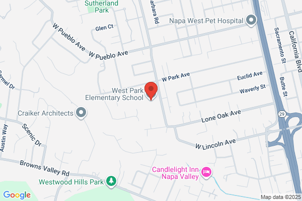 Napa Valley Unified School District, Schools, Elementary Schools, West Park Elementary School
