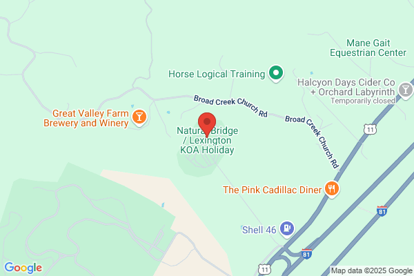 Natural Bridge / Lexington KOA Holiday