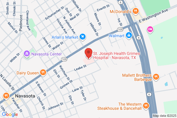 Skilled Nursing and Rehabilitation at St. Joseph Health - Grimes Hospital - Navasota, TX