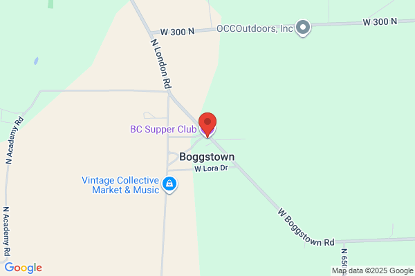 Boggstown Inn & Cabaret the, Information & Reservation