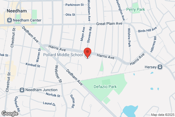 Needham School District, Pollard Middle School