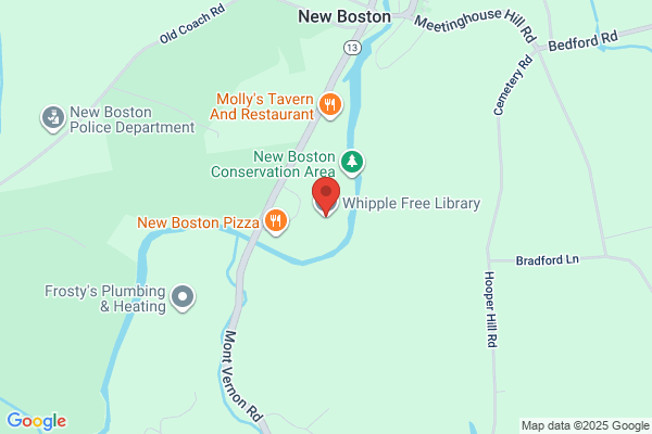 New Boston Town of, Whipple Free Library