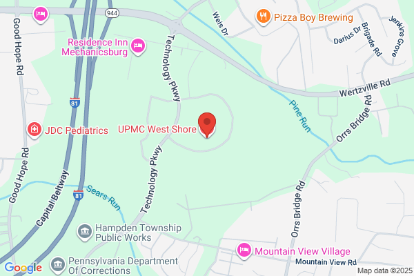 Emergency Room at UPMC West Shore