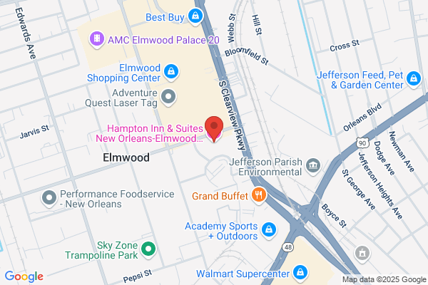 Hampton Inn & Suites New Orleans-Elmwood/Clearview Parkway Area