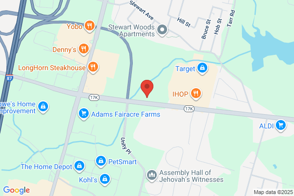 Trailways Curbside Stop
