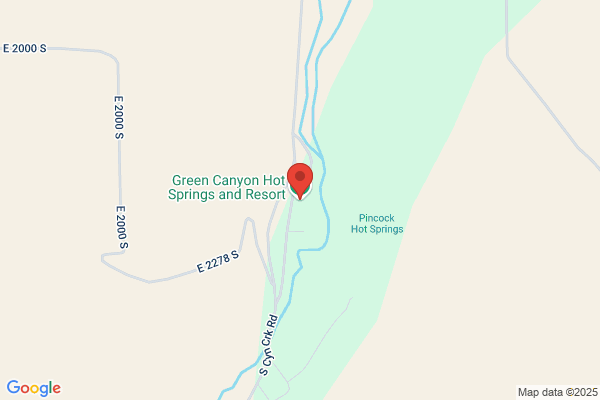 Green Canyon Hot Springs