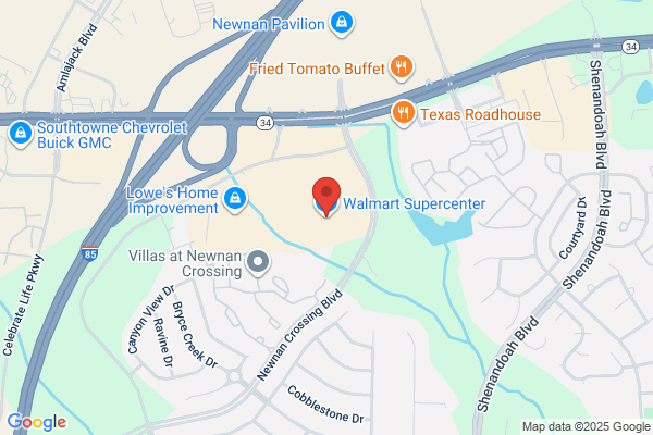 Wal-Mart Supercenter, Newnan, Store Information