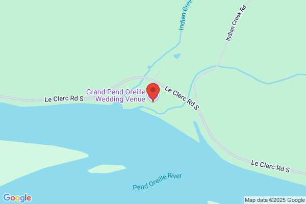 Grand Pend Oreille Wedding Venue