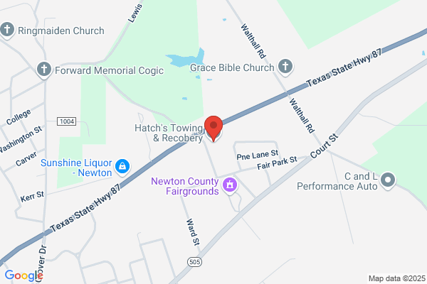 Hatch's Towing & Recovery in Newton, TX