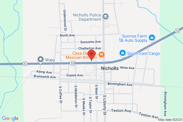 Nicholls City of, Clerk of Court