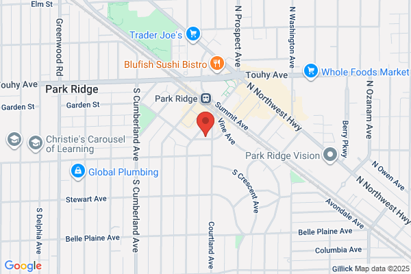 Locale of Park Ridge Church of Christ