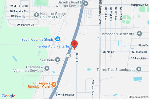 Fender Auto Parts Inc