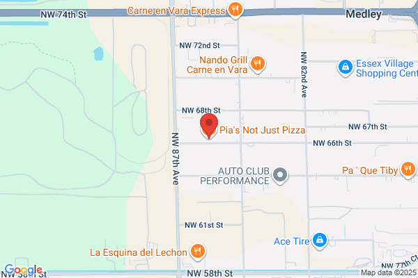 Pia's not just pizza