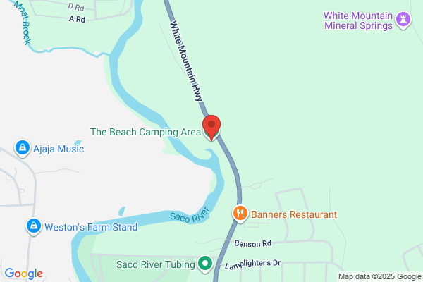 Beach Camping Area the