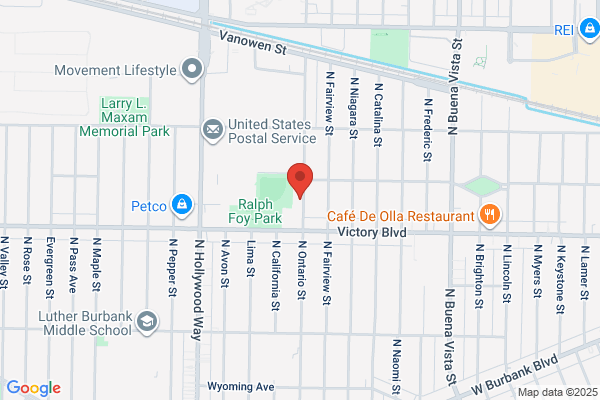 Burbank City of, Park & Recreation Department, Don Tuttle Senior Center