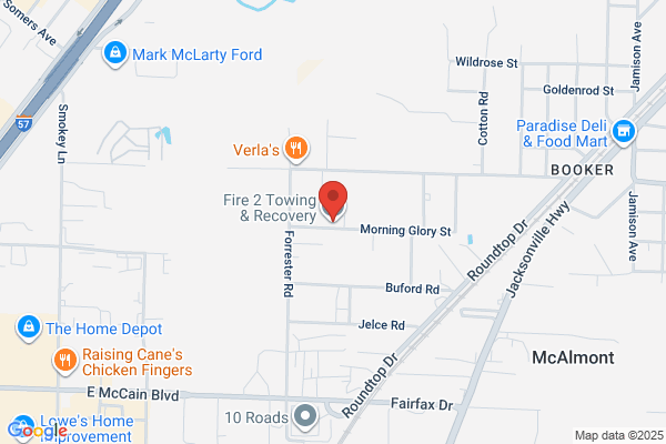 Fire 2 Towing and recovery svc