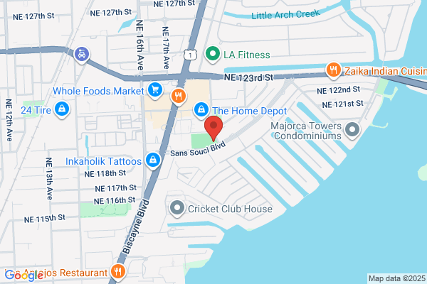 North Miami City of, Parks & Recreation, Recreation, Sans Souci Tennis Center