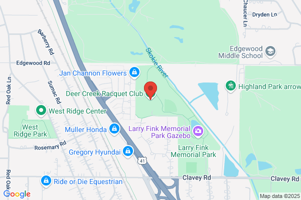 Deer Creek Indoor Tennis & Racquetball Courts
