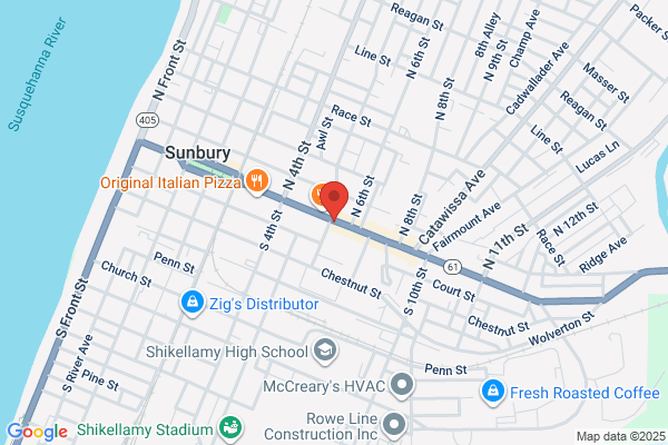 Trailways Curbside Stop