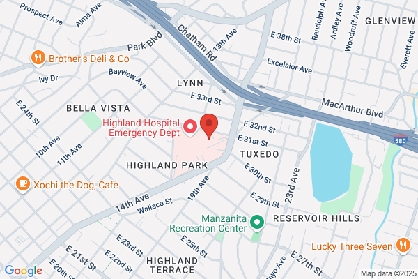 Alameda County Medical Center, Hospitals, Highland Hospital
