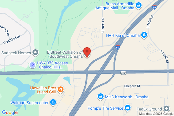 B Street Collision - Southwest Omaha