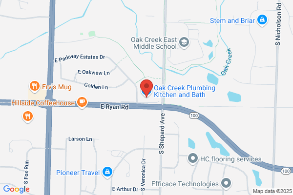 Oak Creek Plumbing Kitchen and Bath