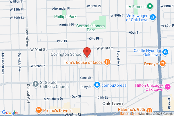 Schools Public, Oak Lawn, Oak Lawn-Hometown Public Elementary Schools, Covington School