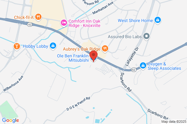 Ole Ben Franklin Motors Oak Ridge