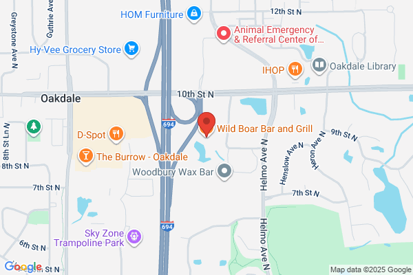 Wild Boar Bar and Grill Oakdale