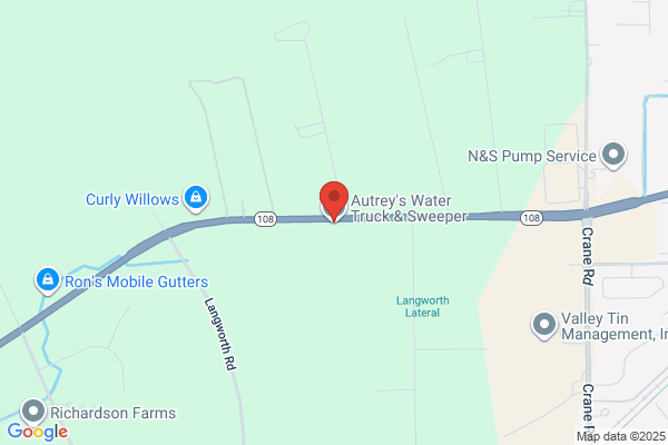 Autrey's Water Truck & Sweeper Service