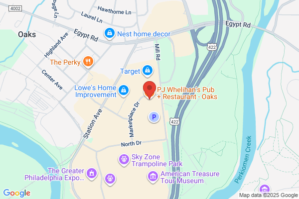 P.J. Whelihan's Pub + Restaurant - Oaks