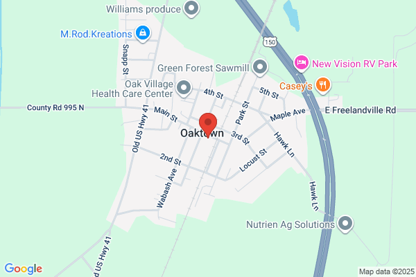 US Government Offices, Post Offices, Oaktown