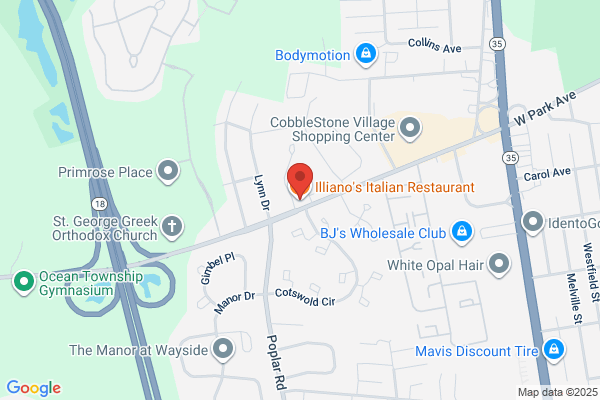 Illianos Italian Restaurant Over Ocean