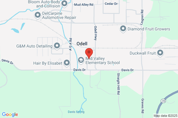 United States Government, U S Post Office, Odell