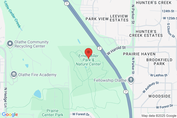 Johnson-County of, Parks & Recreation, Ernie Miller Park Nature Center