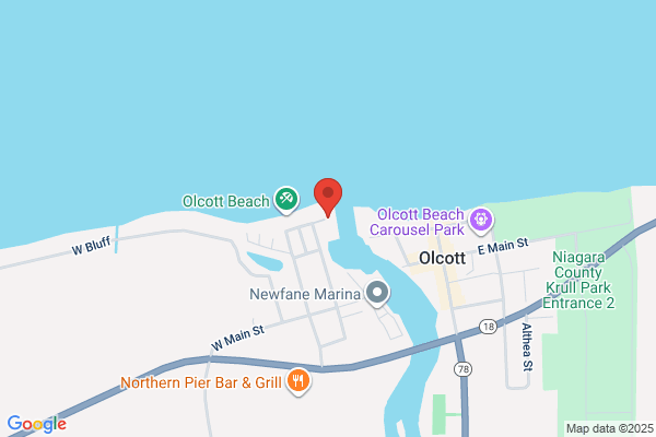 Olcott Yacht Club Water