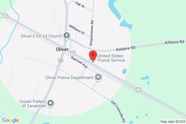U S Government, U S Post Office, Oliver