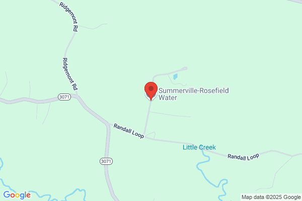 Summerville-Rosefield Water System