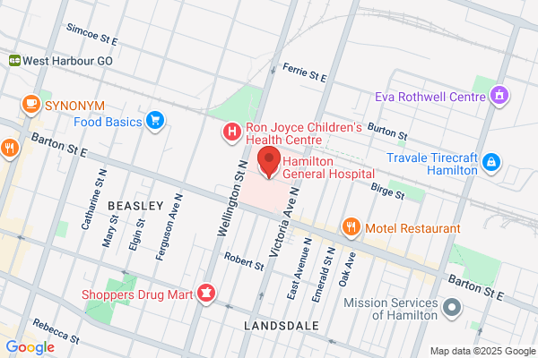 Hamilton Hospital, Geriatric Services